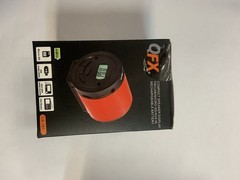 QFX CS-181 Portable Speaker FM Radio USB Micro-SD AUX Rechargeable Colors