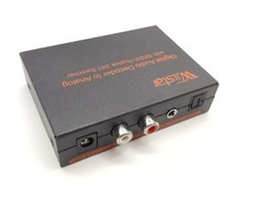 WiiStar Digital Audio Decoder SPDIF/Toslink 3×1 Switcher DAC