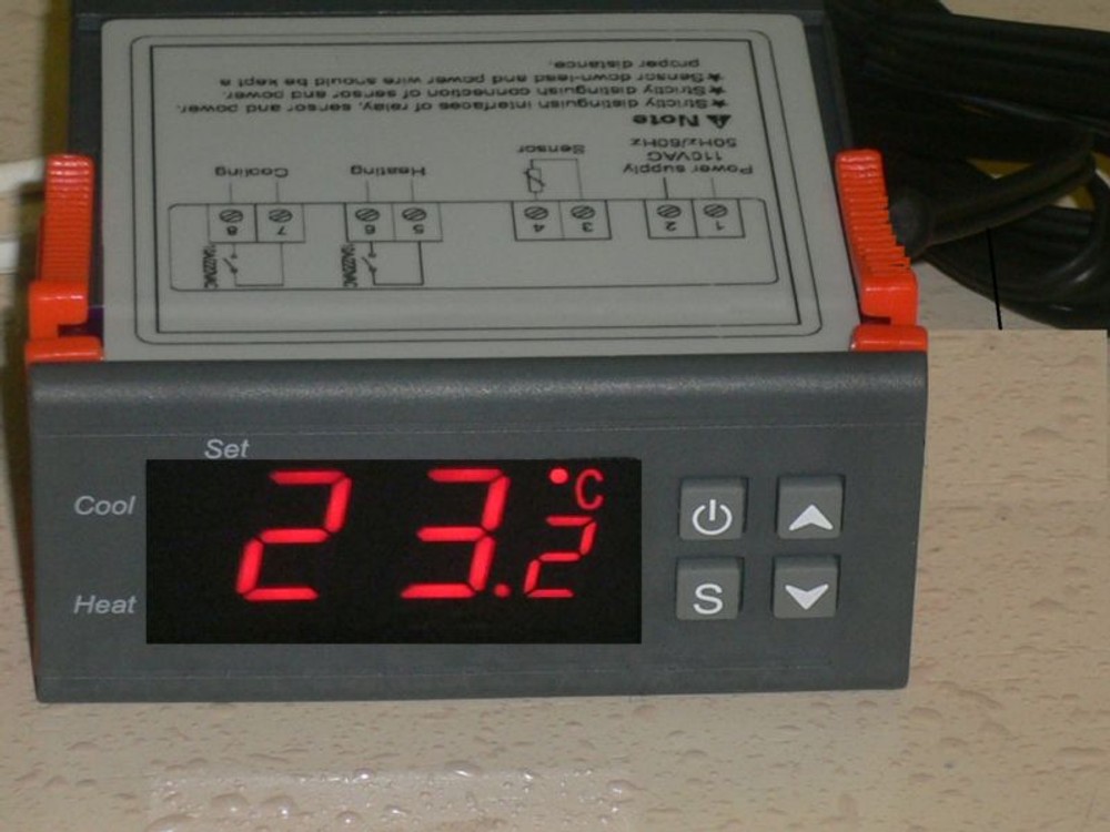 Thermostat Temperature Controller Home Brew Fridge Heat Refrigerator Frigidaire