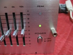 TOA 900 Series EQ-910A mono Graphic Equalizer 10 band line or mic in/out WORKS!