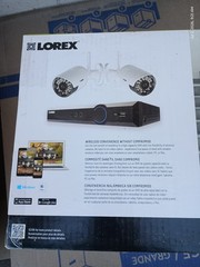 Lorex, 2 Camera, 4 Camera Supported, Wireless, 500 GB HDD, 135/90 Night Vision
