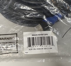 Aurum Ultra Series – High Speed 4K Ready HDMI Cable with Ethernet – 2 Pack
