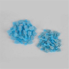 20-300PCS Spade Wire Electrical Crimp Terminals Nylon Fully Insulated Connectors