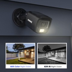 ANNKE 5MP Audio CCTV Security Camera Outdoor Color Night Vision Human Detection