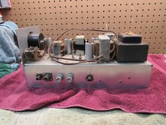 VINTAGE HOME BREW HAM RADIO RECIEVER TRANSMITTER TUBE TYPE