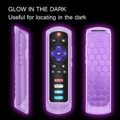 Protective Case for Roku Steaming Stick 3600R / TCL Roku TV RC280 RC282 Remote