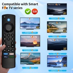 2Pcs Amazon Fire TV Replacement Remote Control For Stick 4K Max Streaming Device