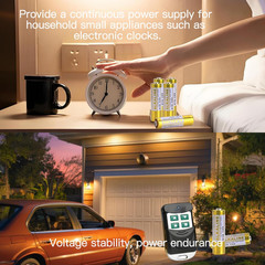 12V 27A A27 Alkaline Battery, V27A LR27A MN27 L828 12V Battery (5-Pack) NEW USA*