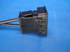 FLUSH MOUNT AUX USB 3.5MM HEADPHONE JACK MOUNTING PANEL DASHBOAR DOCK INPUT LEAD