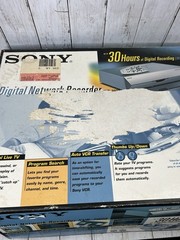 30GB Sony SVR-2000 TiVo 30 Hours Unused Cords Remote Manual Old Stock As-Is