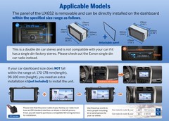 Car Stereo Head Unit Apple CarPlay GPS 7″ QLED 6+64 Android Double DIN Fast Boot