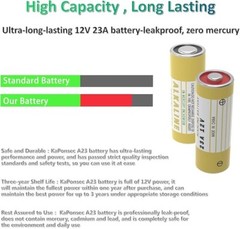 5 Pack Alkaline L1028F 23A 12 Volt Batteries for Celling Fan and Remote