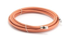 Orange, Direct Burial RG6 Coax, Underground Coaxial Cable, 150 Feet (45 Meter)
