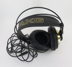 Vintage AKG Studio Headphones Black & Gold