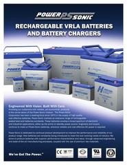 Power-Sonic 2 Pack – BATTERY 6V 6 VOLT SLA VRLA RECHARGEABLE 4, 4.5,5 AH