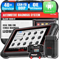 2024 Autel MaxiCOM MK900BT PRO Auto Diagnostic Scanner Tool 40+ Reset CANFD/DoIP