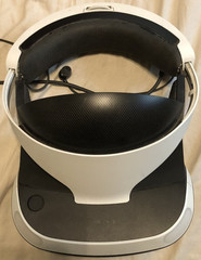 Sony PSVR CUH-ZVR2 Gen 2 Bundle w/ Earbuds & Processor Unit – Works, Foam Worn