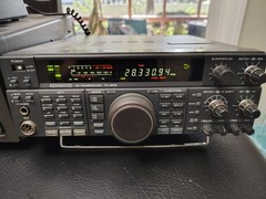 ham radio kenwood ts 4500 at180 tuner ps30 power suppy ps30 speaker sp180 mic