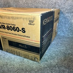 Kenwood VR-8060-S 7.1 Channel A/V Receiver Dolby Digital DTS w Remote Box Bundle