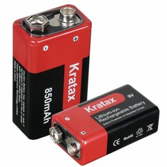 850mAh 9v rechargeable battery li-ion 9 Volt Lithium Batteries 6f22 9v block LOT