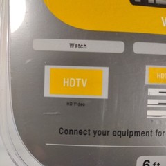 Belkin HDMI-to-DVI Video Cable 6ft | 1080p | HDTV Adapter | New Sealed