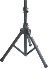 Audio2000’S AST420Y-15 Short Speaker Karaoke Stand with Tripod Legs, Black MR