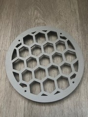 Universal Custom 6.5″ Speaker Grills (Pair) Heavy Duty Multiple Designs/ Colors