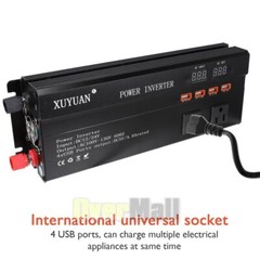 6000W 5000W 4000 Watt Pure Sine Wave Inverter For Off Grid Solar Panel Kit 4 USB