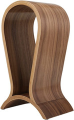 Headphone Wooden Headset Stand For Desk Gaming Music Headphone Holder Walnut New