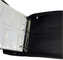 Media Source CD Case 25 Sleeve 200 Disc Capacity Binder—Used—SHIPS IN 24 HOURS—