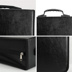 520 Pcs Disc CD Storage Case DVD Organizer Holder Bag Wallet Album Media Video
