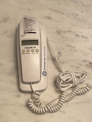 Push Button Telephone with Lighted Keypad