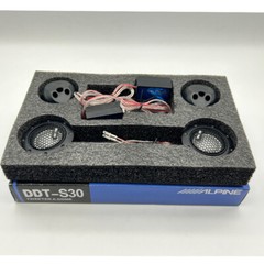 Alpine DDT-S30 Car Audio Modification Horn 1.5in Silk Membrane Tweeter Universal