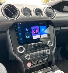 For 2015-2021 Ford Mustang Apple Carplay Radio Android 14 GPS NAVI WIFI W/CAM