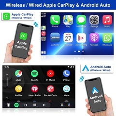 Apple Carplay For Toyota Corolla 2009-2013 Car Stereo Radio Android15 GPS Camera