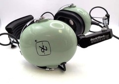 David Clark H3330 P/N 12508G-02 Aviation Headset w/ Microphone M-1/DC