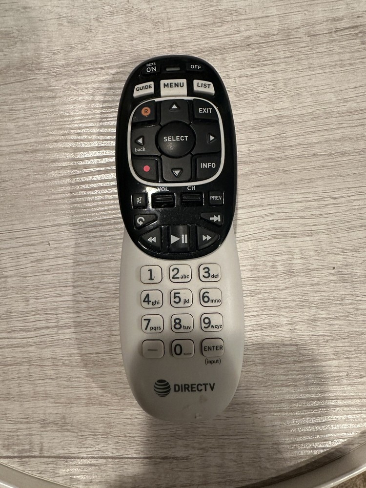 DIRECTV IR/RF Universal Ergonomic Genie Remote (RC73)