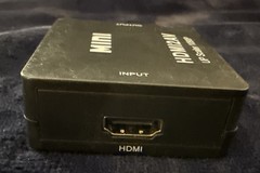 HD 1080P HDMI-compatible To AV RCA CVBS Adapter Mini for HDMI2AV Video Converter