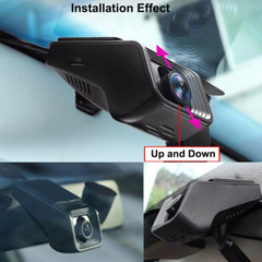 1080P HD USB Front Facing DVR Camera Dash Cam For Android 13 12 10Car Stereo GPS