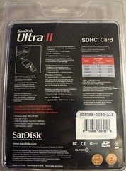 SanDisk SDHC 8Gb Memory Card + MicroMate Reader Factory Sealed