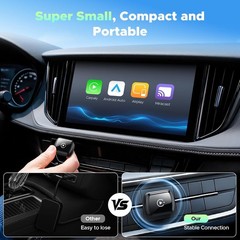 4 in 1 Wireless CarPlay Adapter For Apple Android Carplay Dongle Plug and Play