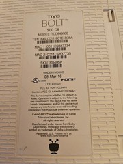 TIVO BOLT Model # TCD849500