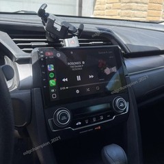 Android 15 Carplay Stereo For Honda Civic 2016 2017 2018 2019 2020 GPS Nav Radio