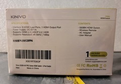 Kinivo 550BN 4K 60Hz HDR 5-Port HDMI Switch PRO Series – NEW IN BOX 550BN1852096