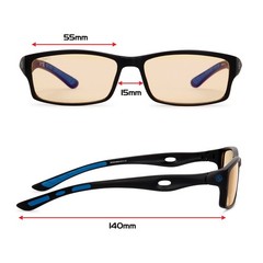 ENHANCE Battle Lens Clip On Blue Light Blocking Glasses Lens – Reduce Eye Strain