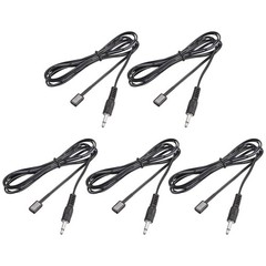 uxcell IR Infrared Emitter Extension Cable 4.9ft Long 45 Degree Black