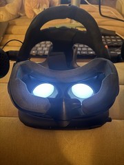 HTC Vive Virtual Reality Headset 1st Gen, Deluxe Strap, Vive Wireless Adapter