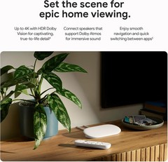 4K TV Streamer with Voice Control – 32GB Storage, Smart Home