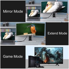 Ultra High Speed 5FT HDMI Cable 2.1 with Gold Plated Connectors, 8K/60Hz Support