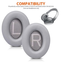 Ear Pads Soft Cushion Headphones For Bose QuietComfort QC35 / QC45 Replacement